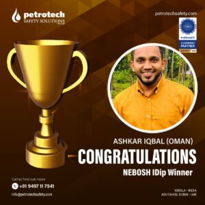 NEBOSH IDip Winners from Petrotech June 2023