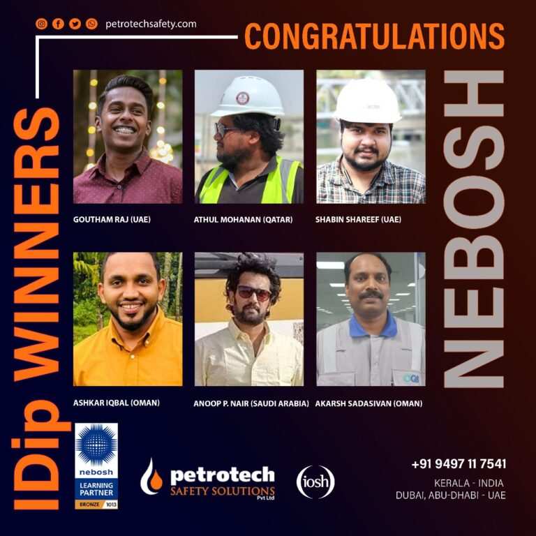 NEBOSH IDip Training in Kerala - Excel with Petrotech Safety Solutions 1 NEBOSH IDip Training in Kerala.